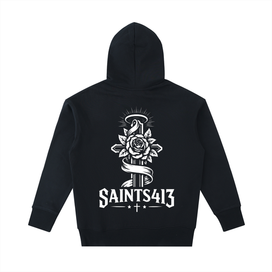 Philippians 4:13 Cotton Hoodie