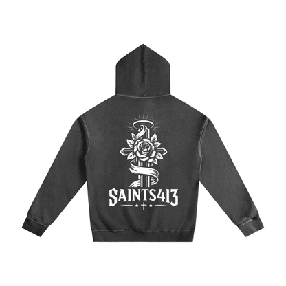 Philippians 4:13 Vintage Washed Hoodie